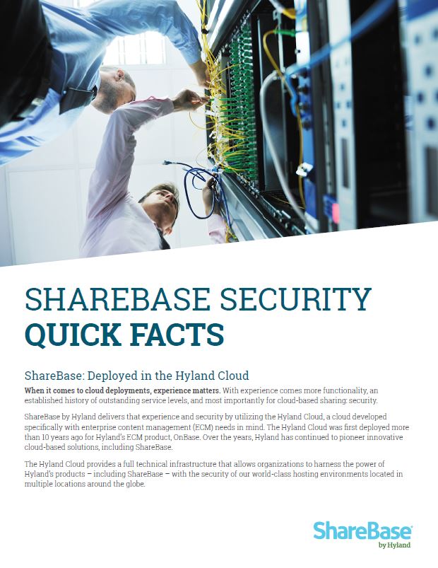 Security ShareBase Security Quick Facts Kyocera Software Document Management Thumb, Digital Office Solutions, Kyocera, Copystar, Dealer, Reseller, PA, NJ, MD, DE, Feasterville, Philadelphia