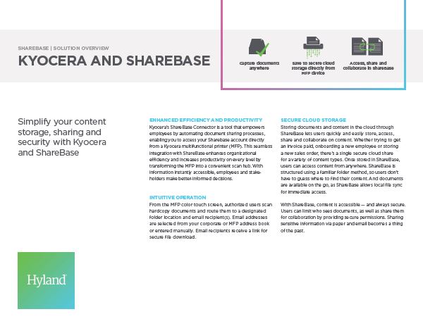 ShareBase Kyocera Solution Overview Software Document Management Thumb, Digital Office Solutions, Kyocera, Copystar, Dealer, Reseller, PA, NJ, MD, DE, Feasterville, Philadelphia