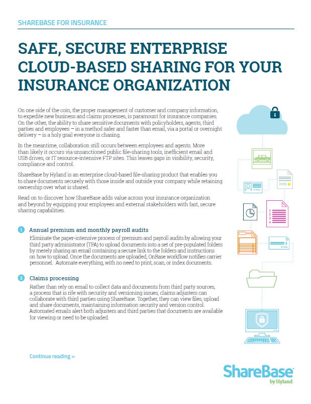 Solutions ShareBase For Insurance Kyocera Software Document Management Thumb, Digital Office Solutions, Kyocera, Copystar, Dealer, Reseller, PA, NJ, MD, DE, Feasterville, Philadelphia