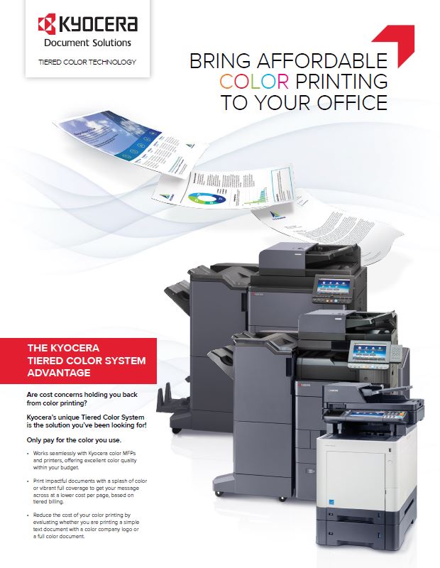 Kyocera Software Cost Control And Security Tiered Color Monitor Data Sheet Thumb, Digital Office Solutions, Kyocera, Copystar, Dealer, Reseller, PA, NJ, MD, DE, Feasterville, Philadelphia
